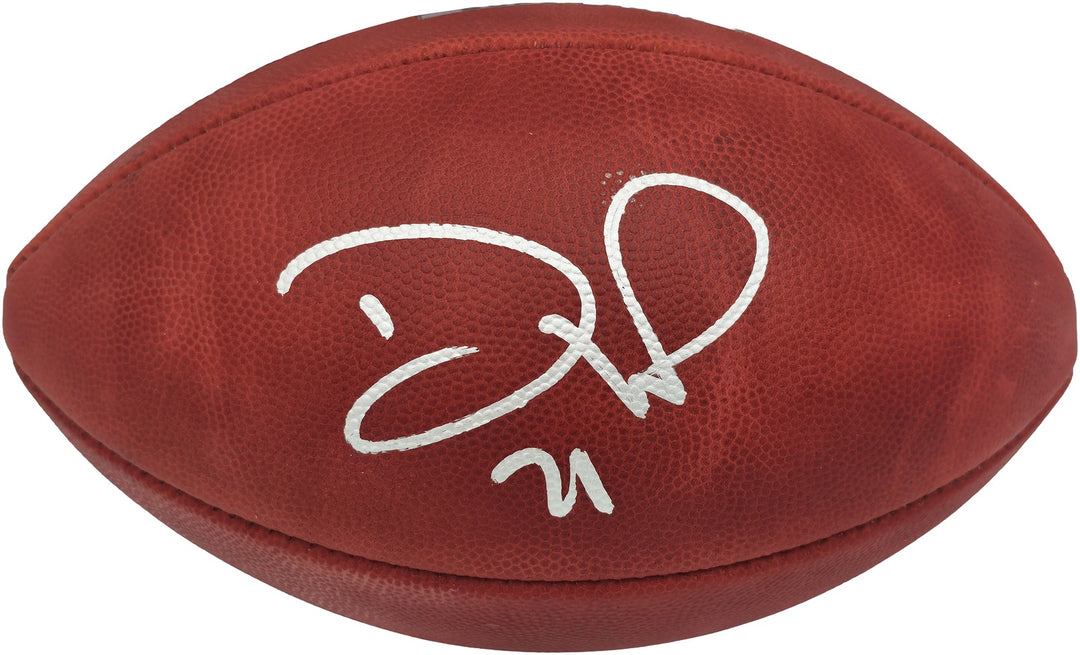 Devon Witherspoon Signed Seahawks NFL Leather SB LX Logo Football MCS Holo