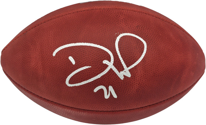 Devon Witherspoon Signed Seahawks NFL Leather SB LX Logo Football MCS Holo