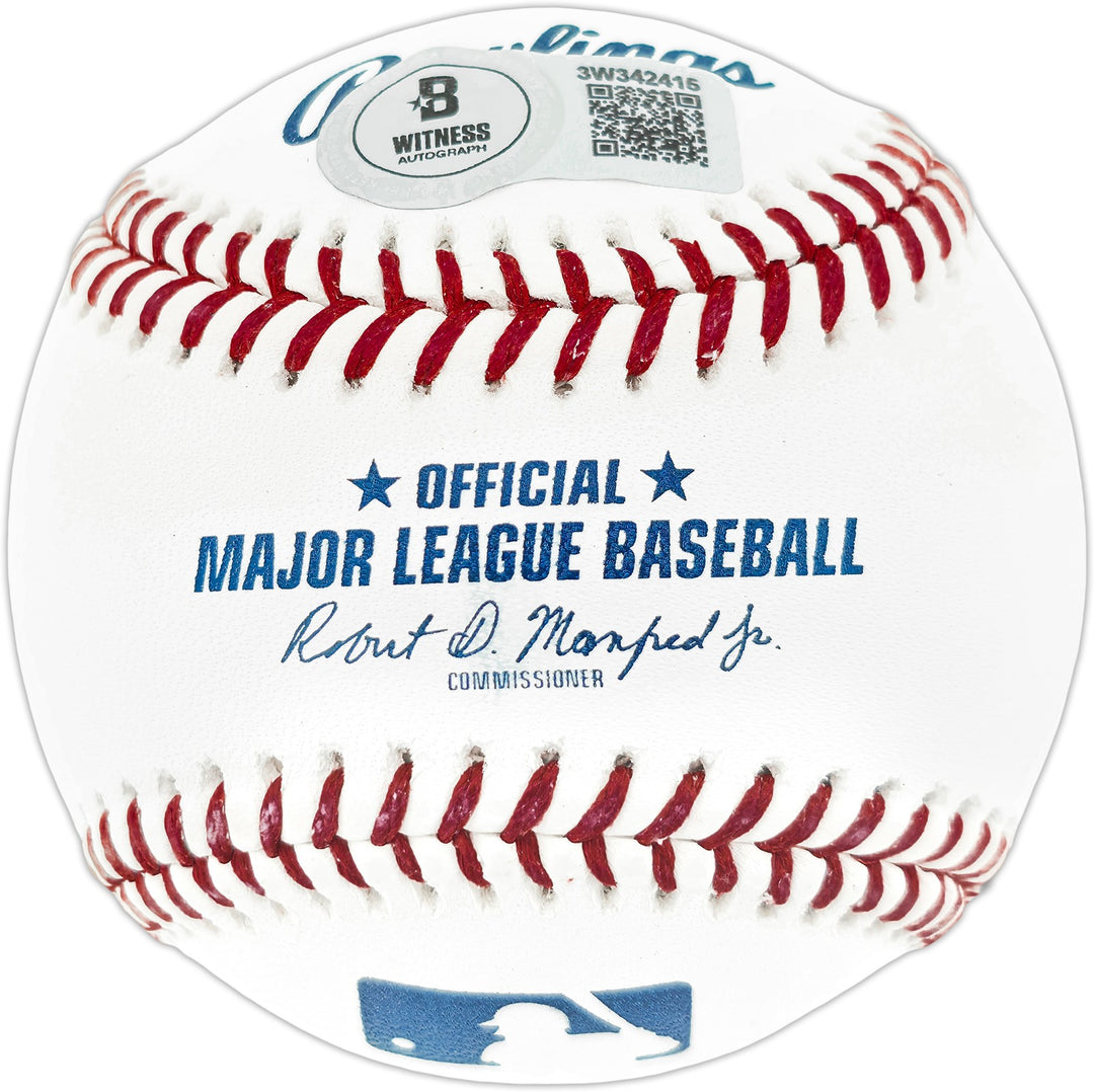 Albert Pujols Signed MLB Baseball St. Louis Cardinals "01 ROY" Beckett Wit