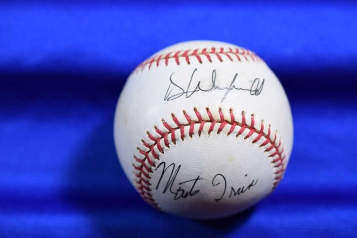 Dave Winfield Monte Irvin PSA DNA Autograph American League OAL Signed Baseball