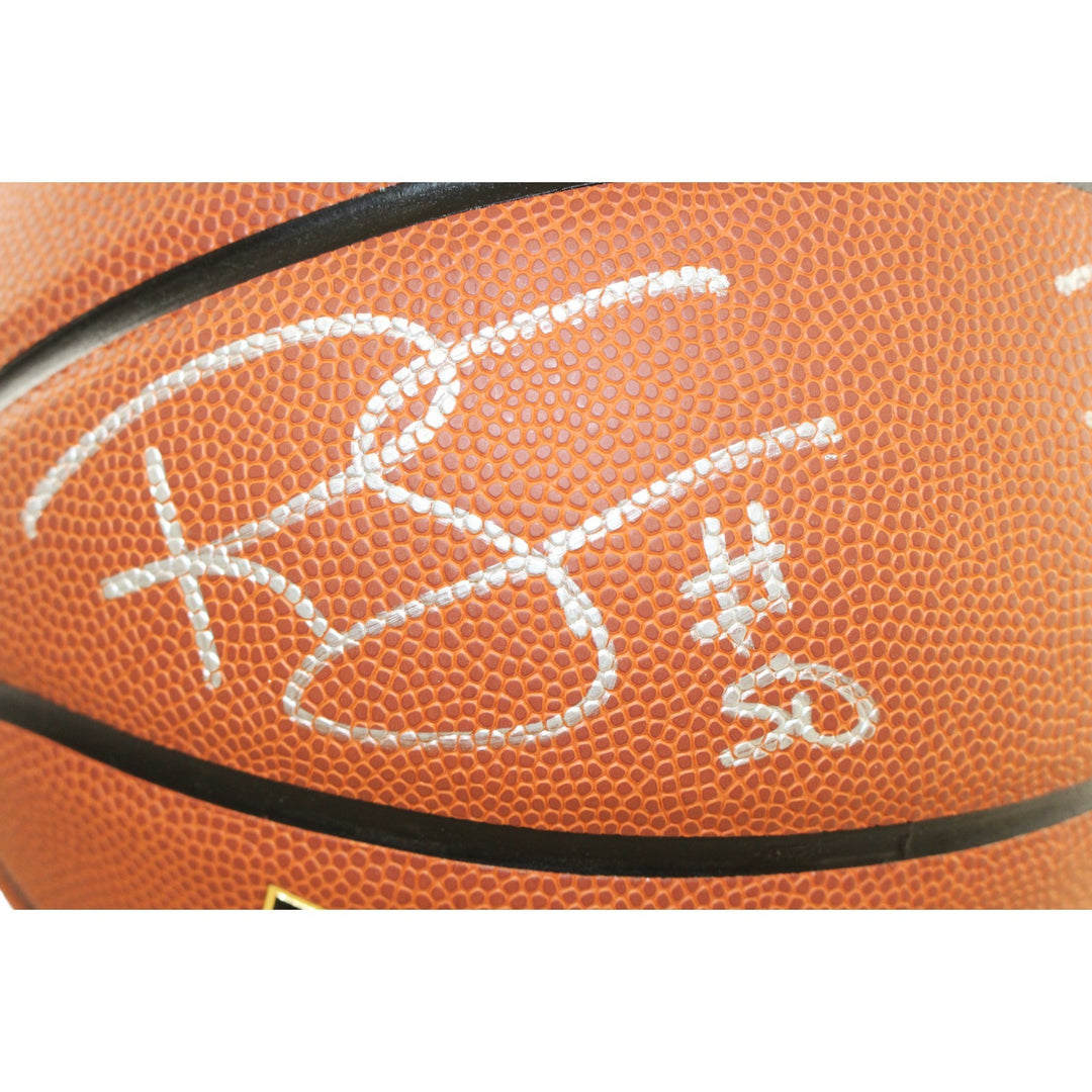 Ralph Sampson Autographed Houston Rockets Wilson Basketball Beckett 59178