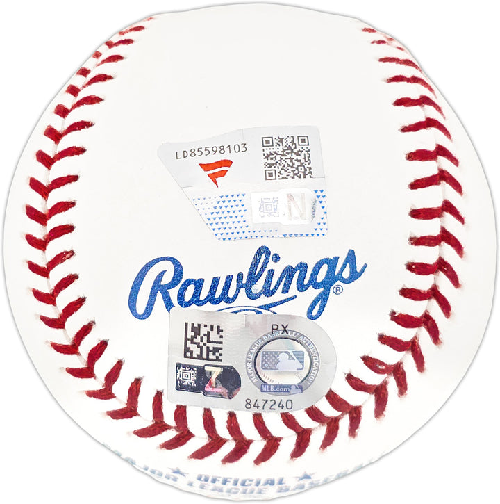 Cal Raleigh Signed MLB Baseball Seattle Mariners Fanatics & MLB Holo