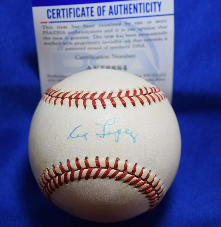 Al Lopez PSA DNA Coa Autograph American League OAL Signed Baseball 2