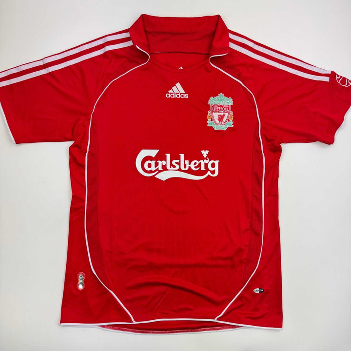 Autographed/Signed Fernando Torres Liverpool Red Jersey Beckett BAS COA