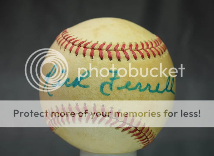 Rick Ferrell Psa/dna Authenticated Signed American League Baseball Autograph