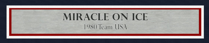 1980 USA Miracle On Ice Team Signed 16x20 "Do You Believe" 18 Sigs BAS Witness