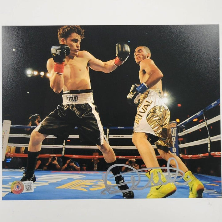 Oscar Duarte signed 8x10 photo boxing autograph (B) ~ Beckett BAS