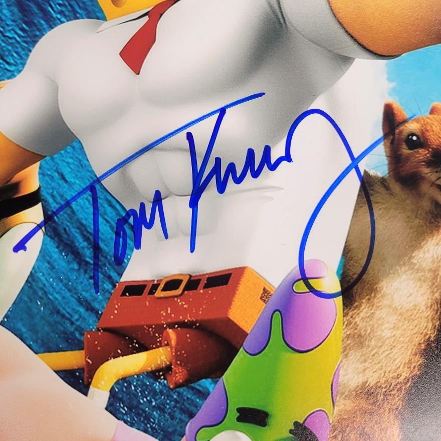 Tom Kenny signed Spongebob Squarepants 11x14 photo autograph ~ Beckett BAS Holo