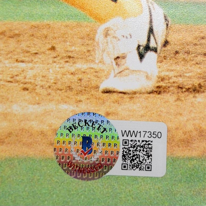 Jose Canseco signed Oakland A's 8x10 Photo #1 autograph (A) BAS Beckett Witness