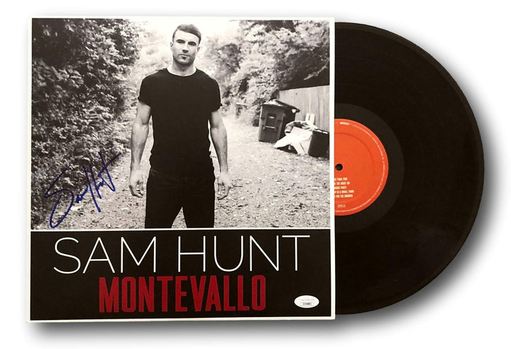 Sam Hunt Autographed Montevallo LP Album  Record JSA COA Signed