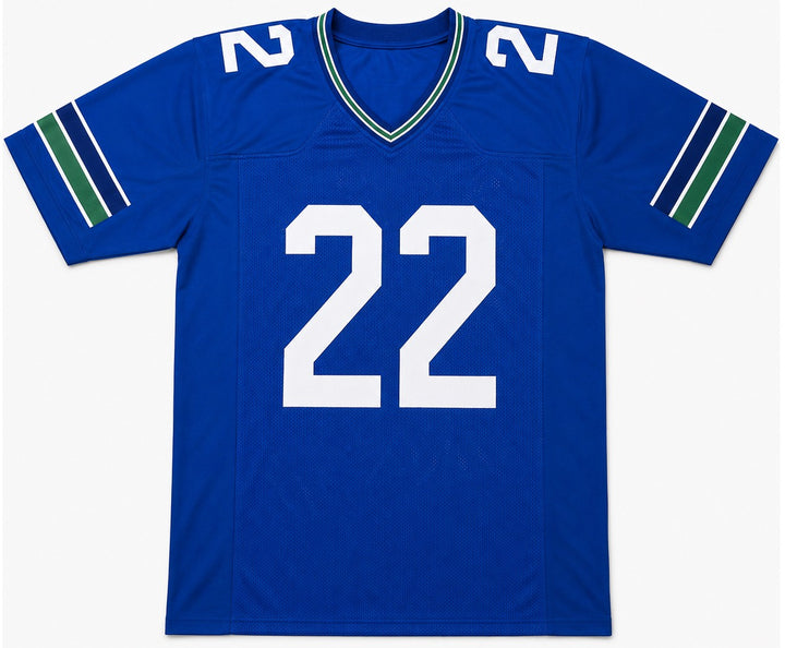 Rashid Shaheed Signed Seattle Seahawks Blue Throwback Jersey MCS Holo