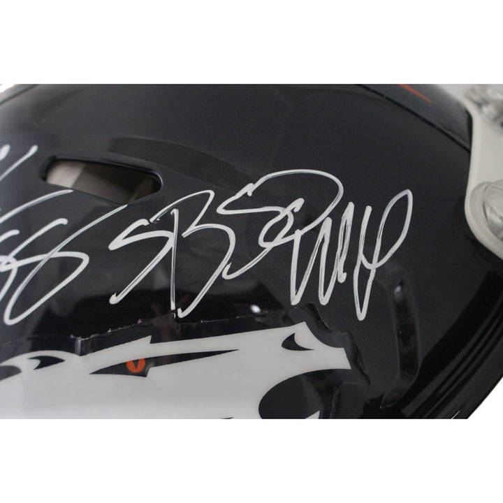 Von Miller Autographed Denver Broncos Authentic TB Helmet SB MVP Beckett W 54731