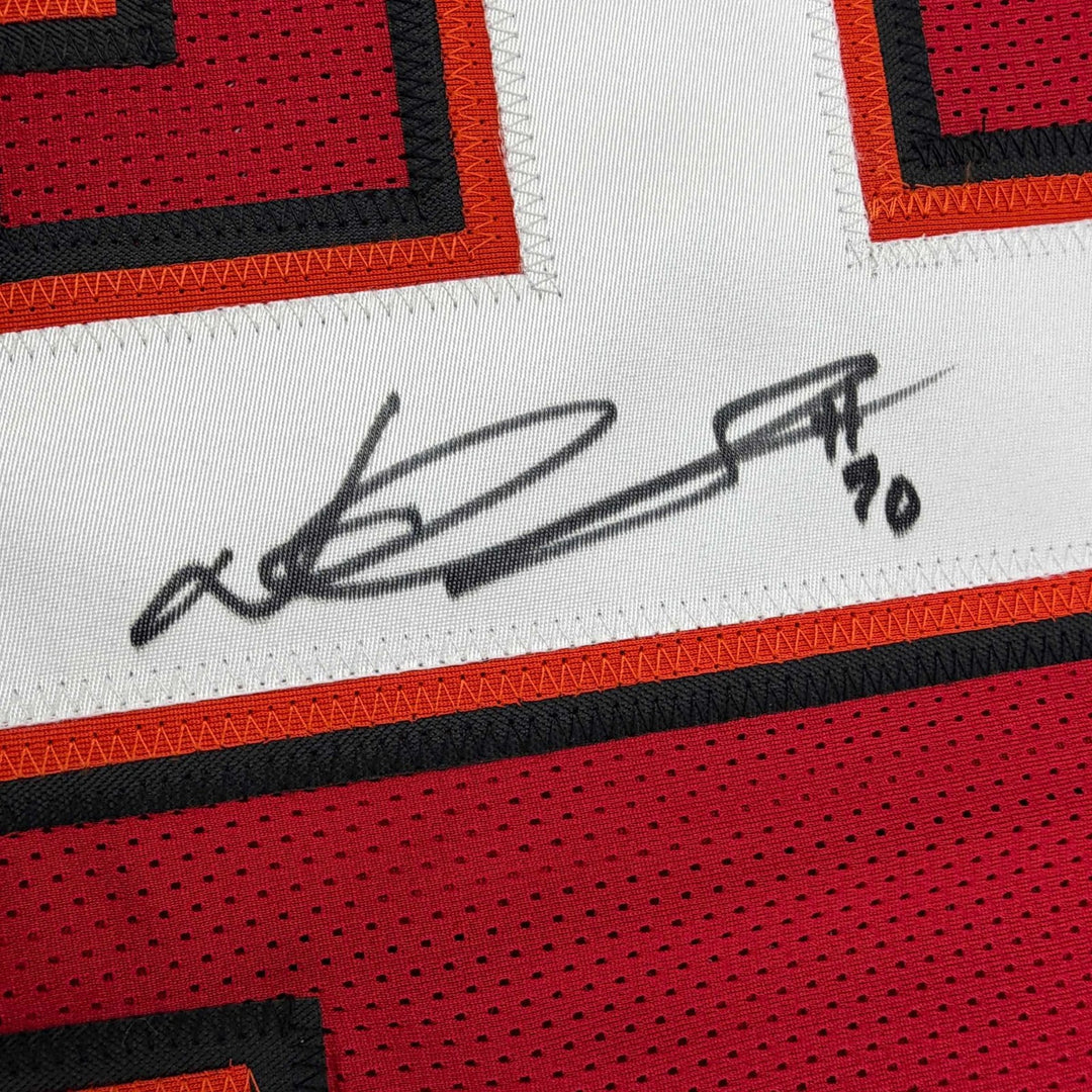 Autographed/Signed Ndamukong Suh Tampa Bay Red Jersey Beckett BAS COA