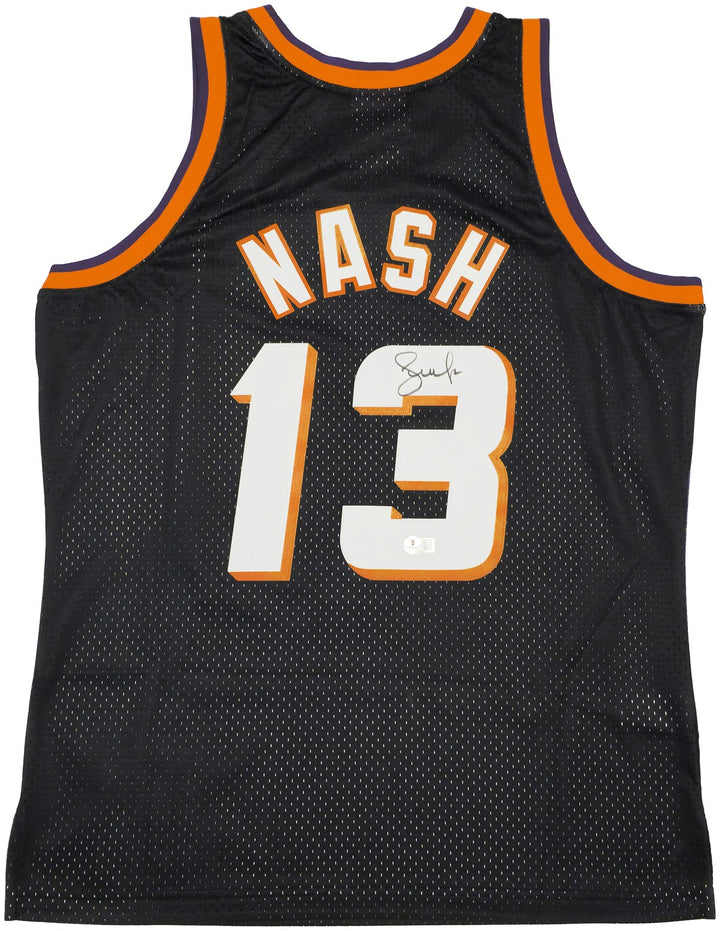 Suns Steve Nash Auto Black Authentic Mitchell Ness 1996-97 HWC Swingman Jersey L