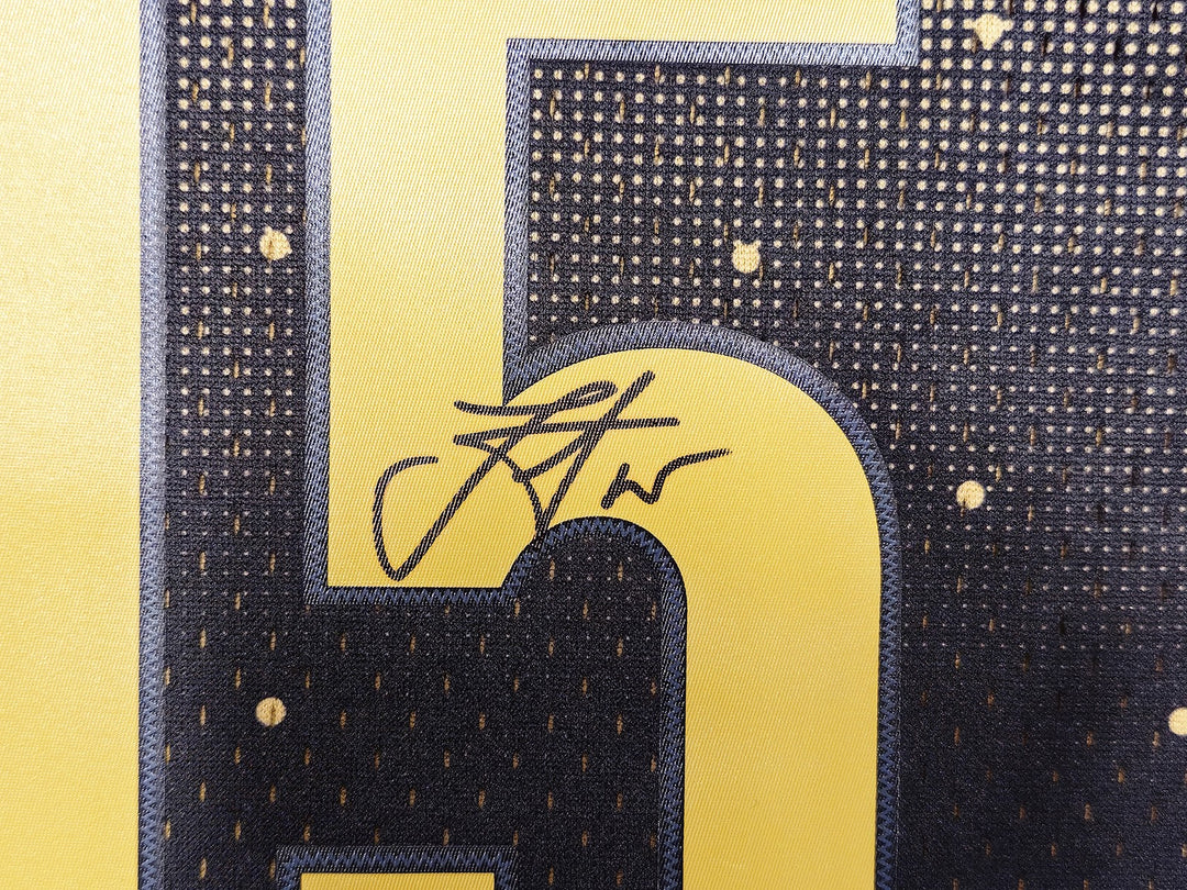 Nuggets Nikola Jokic Auto Black Mitchell Ness HWC Swingman 2016 ASG Jersey L JSA