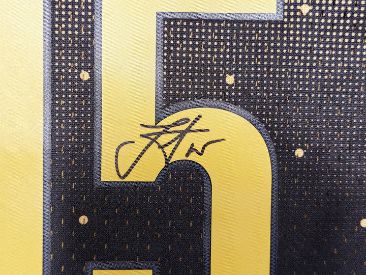 Nuggets Nikola Jokic Auto Black Mitchell Ness HWC Swingman 2016 ASG Jersey L JSA