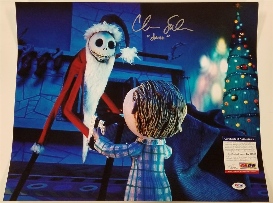 Chris Sarandon signed 16x20 Photo #5 Nightmare Jack Skellington A ~ PSA/DNA COA