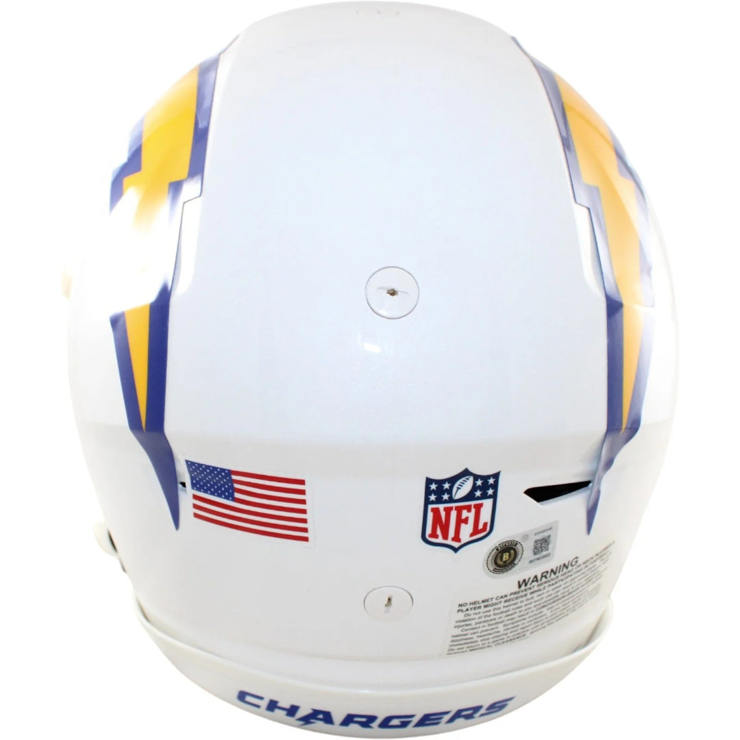 LaDainian Tomlinson Signed Los Angeles Chargers SpeedFlex Helmet Beckett 58499