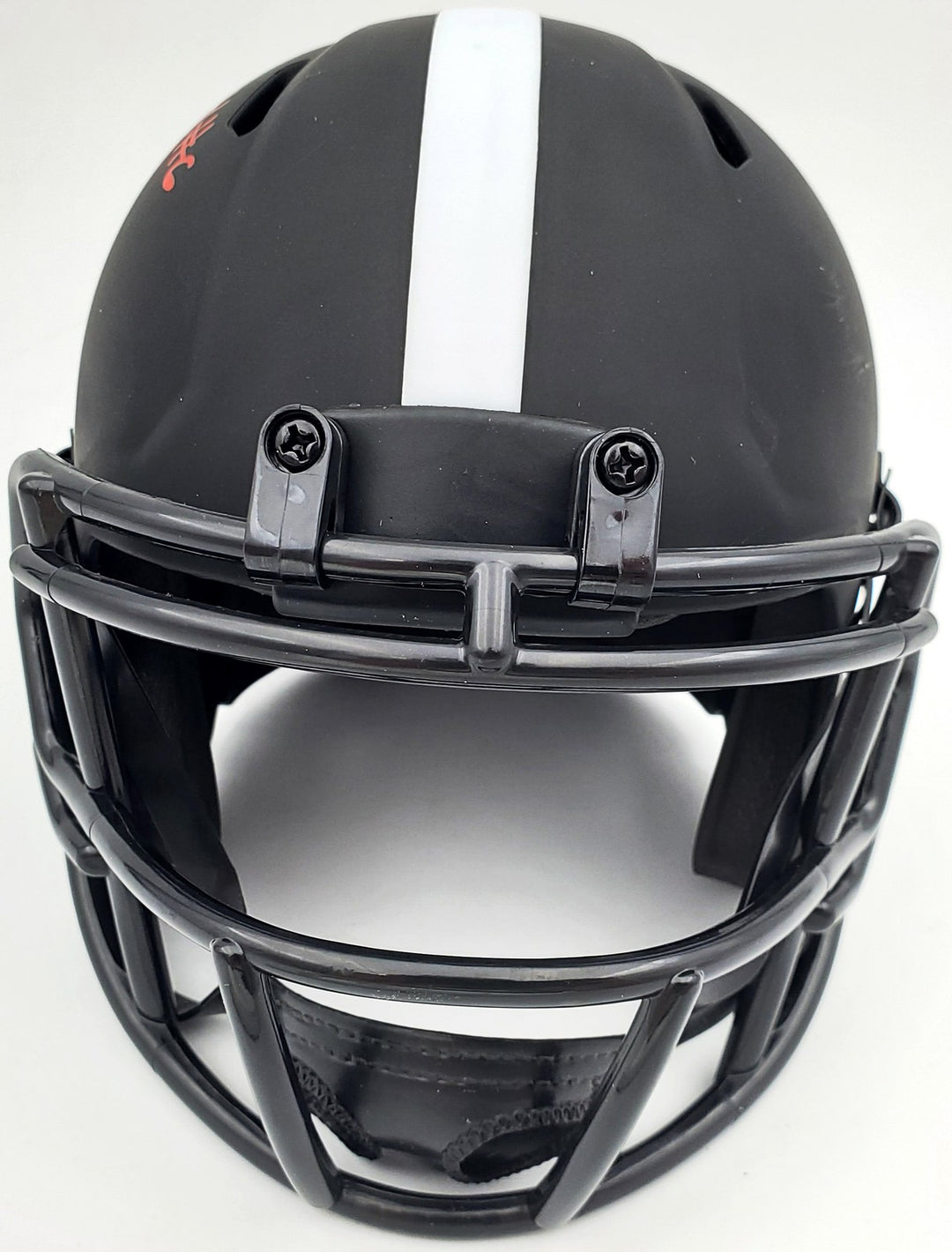 Devonta Smith Signed Eclipse Black Alabama Crimson Tide Speed Mini Helmet