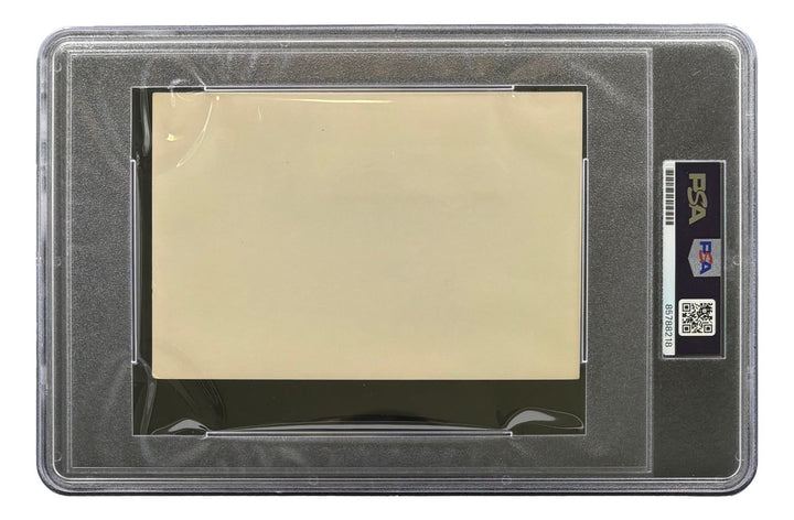 Jimmy Doolittle WWII Medal Of Honor Signed 4x6 Index Card PSA/DNA