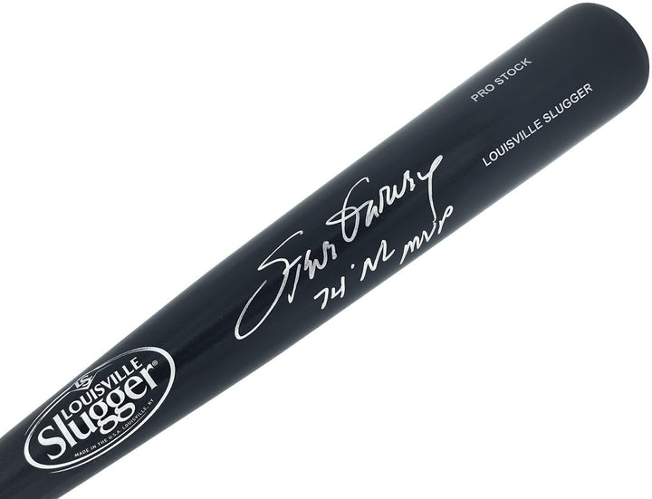Steve Garvey Auto Black L Slugger Pro Stock Baseball Bat Dodgers 74 MVP Beckett