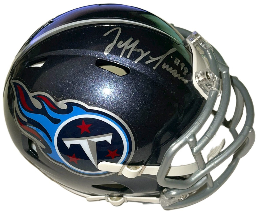 Jeffery Simmons signed Tennessee Titans  Riddell NFL Speed Mini Helmet #98 – JSA