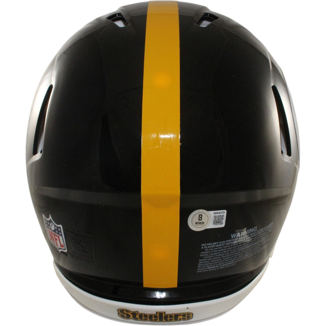 Terry Bradshaw Autographed Pittsburgh Steelers Authentic Helmet Beckett W 56873