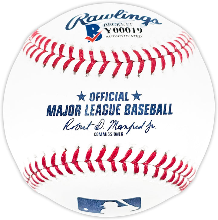 Ronald Acuna Jr. Signed Official MLB Baseball Atlanta Braves Beckett BAS