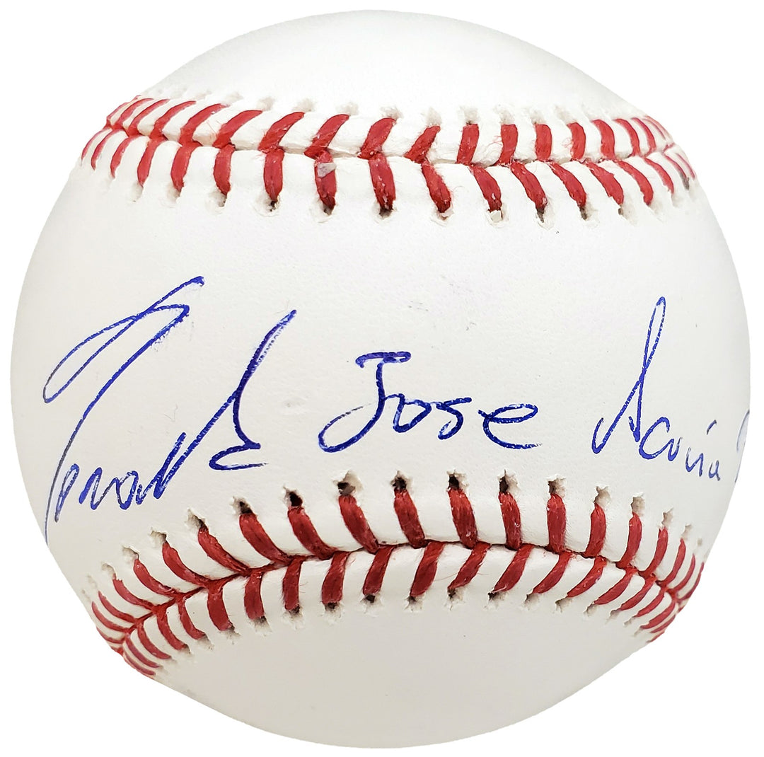 Ronald Acuna Jr. Signed MLB Baseball Atlanta Braves Full Name Beckett
