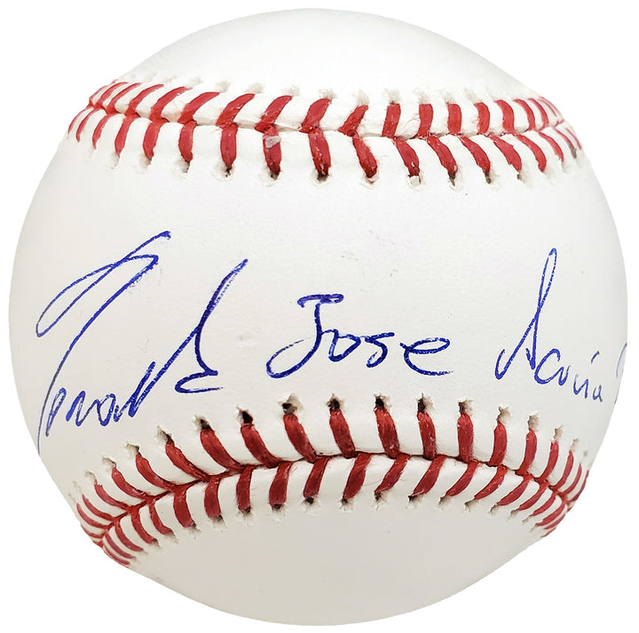 Ronald Acuna Jr. Signed MLB Baseball Atlanta Braves Full Name Beckett