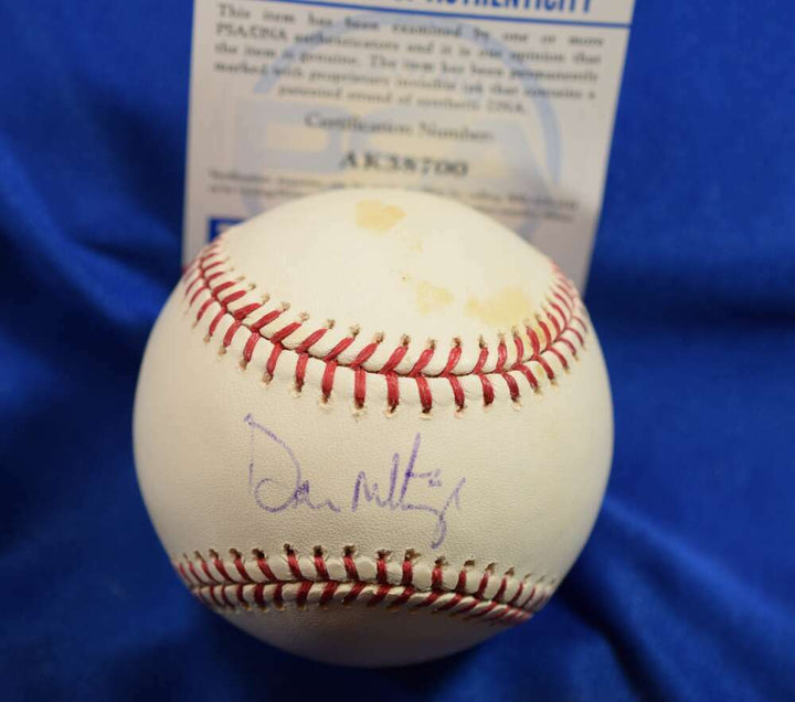 Don Mattingly PSA DNA Coa Autograph Major League Signed Baseball