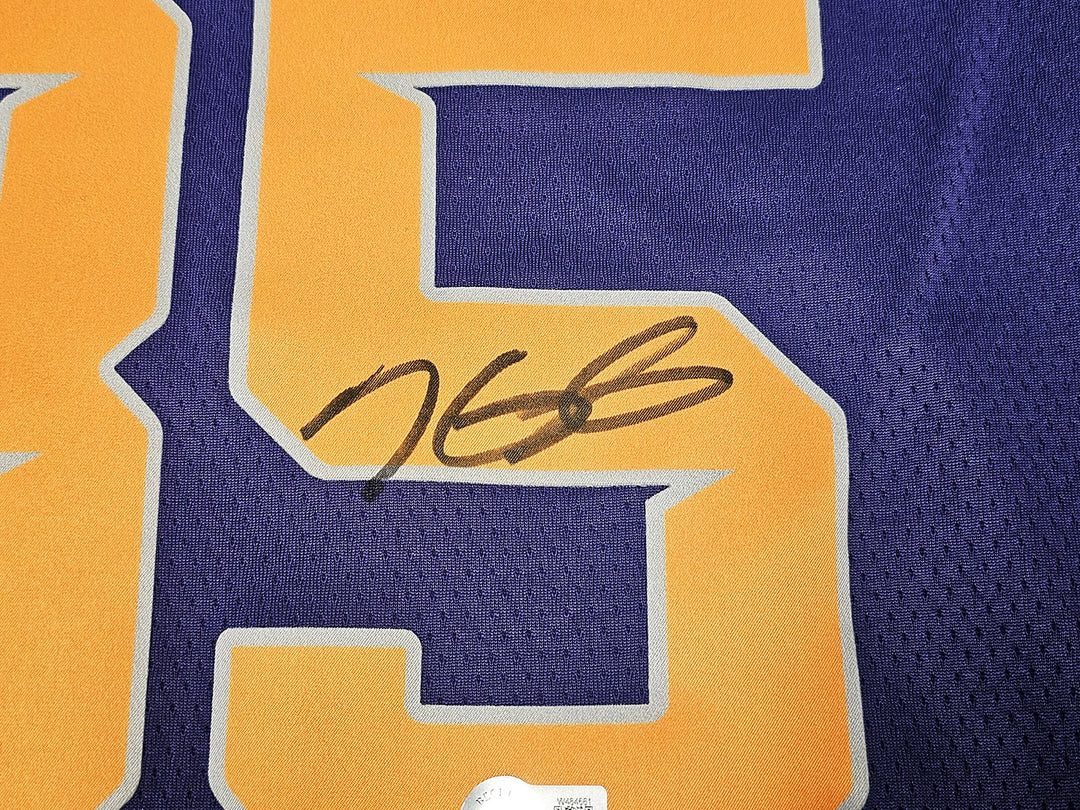 Phoenix Suns Kevin Durant Signed Purple Nike Icon Edition Jersey Size 52 Beckett