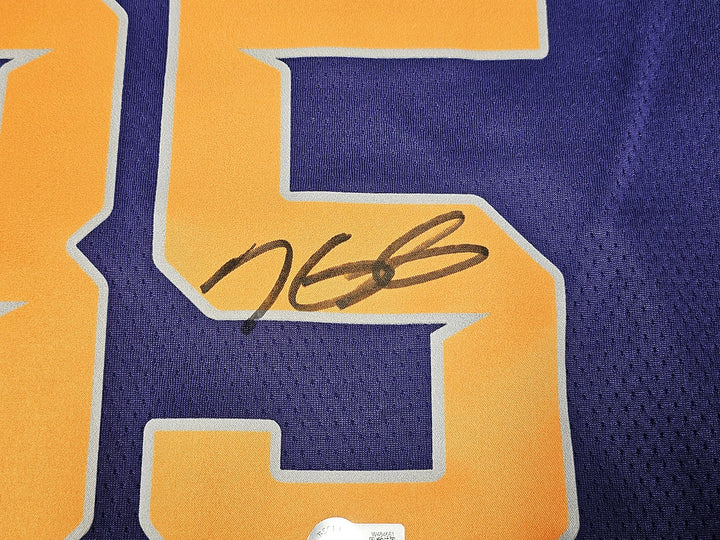 Phoenix Suns Kevin Durant Signed Purple Nike Icon Edition Jersey Size 52 Beckett