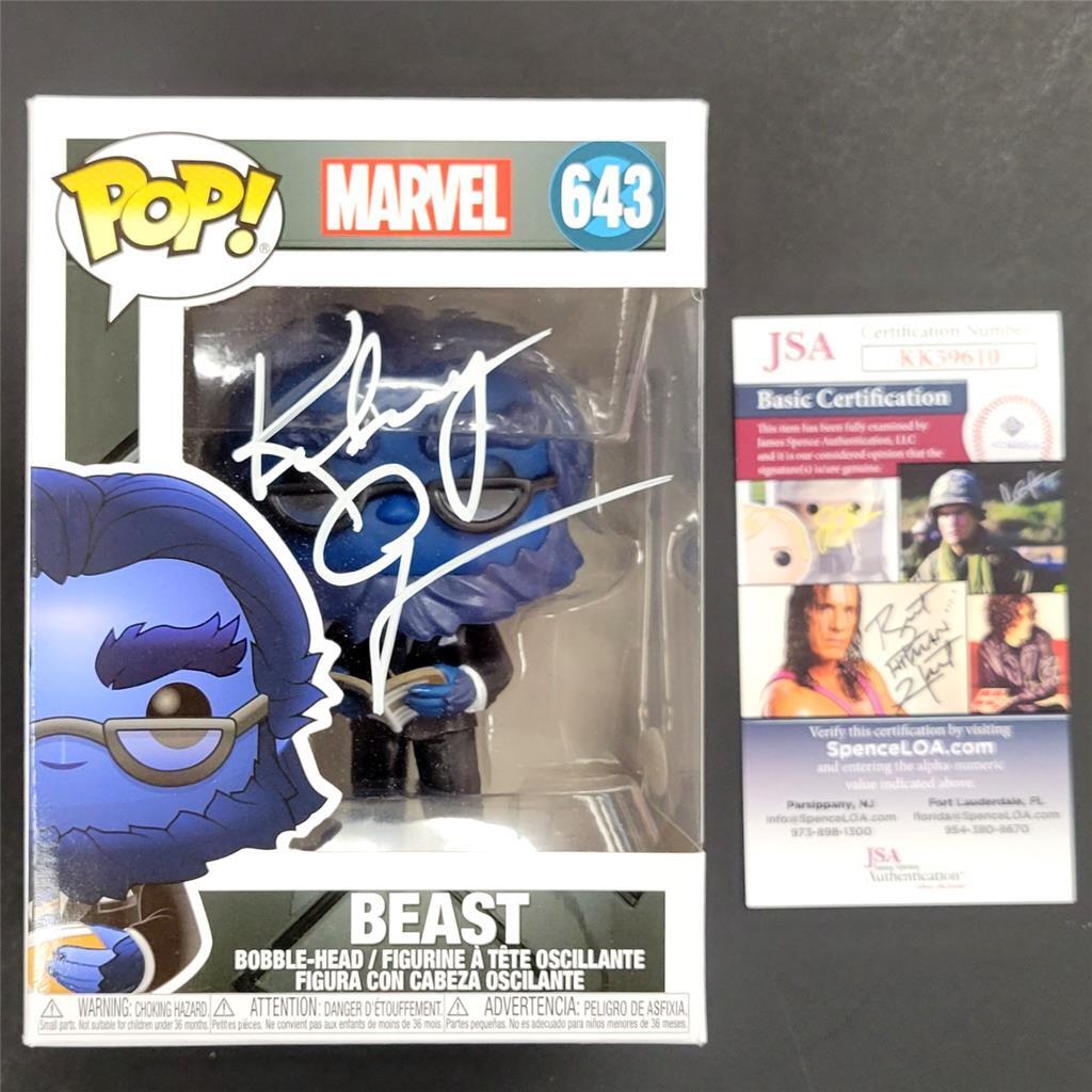 Kelsey Grammer signed Beast X-Men Funko Pop autograph white ~ JSA COA