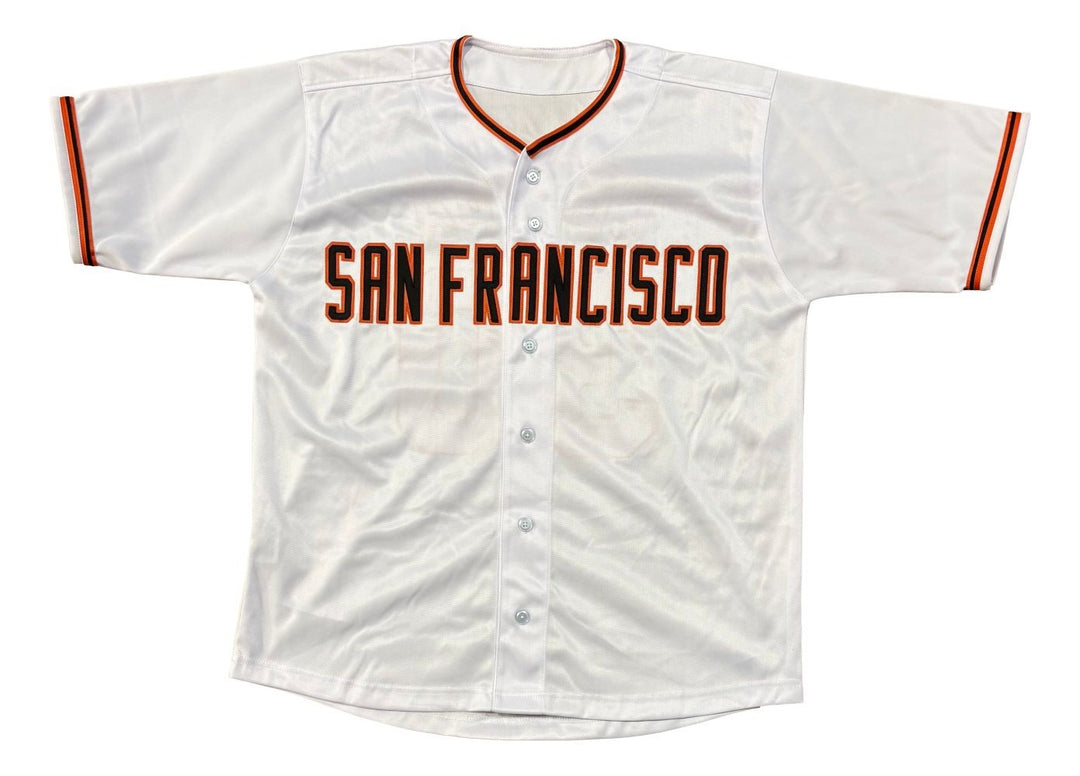 Orlando Cepeda San Francisco Signed White Baseball Jersey BAS