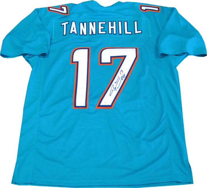 Ryan Tannehill Autographed Dolphins Jersey (JSA)