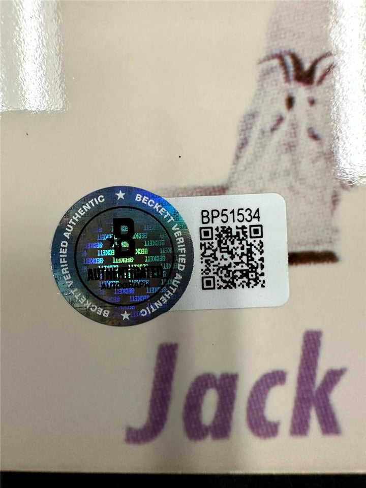 Jack Haley autograph signed 1991-92 SkyBox Lakers 8x10 Photo ~ BAS Beckett