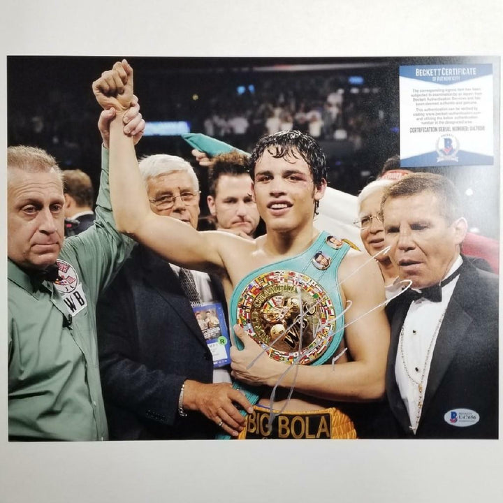 Julio Cesar Chavez Jr. signed 11x14 Photo Boxing Autograph ~ Beckett BAS COA
