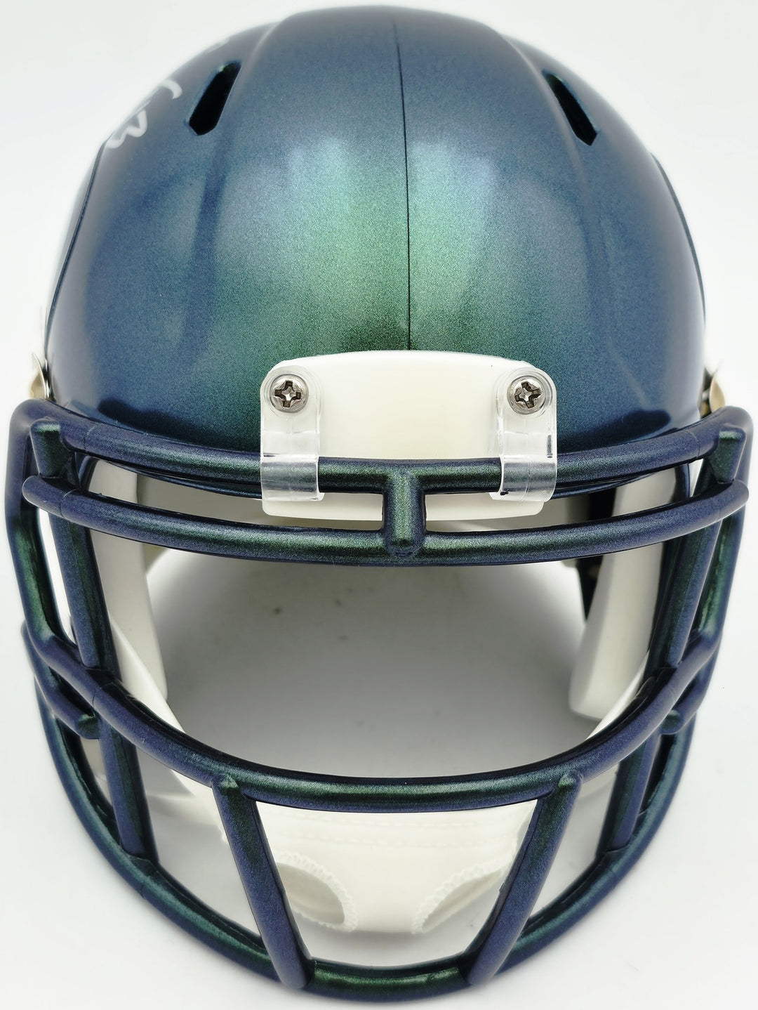 Ernest Jones IV Signed Seattle Seahawks Rivalries Speed Mini Helmet MCS Holo