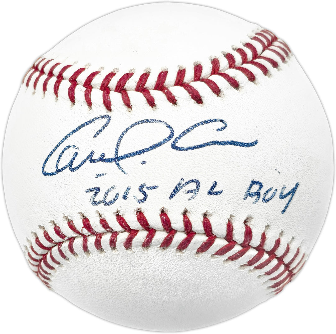 Carlos Correa Signed MLB Baseball Astros "2015 AL ROY" MLB Holo #JB663484
