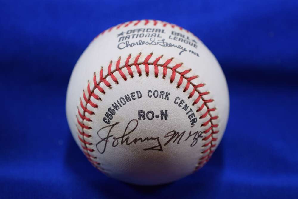 Johnny Mize PSA DNA Autograph Feeney National League Signed Baseball