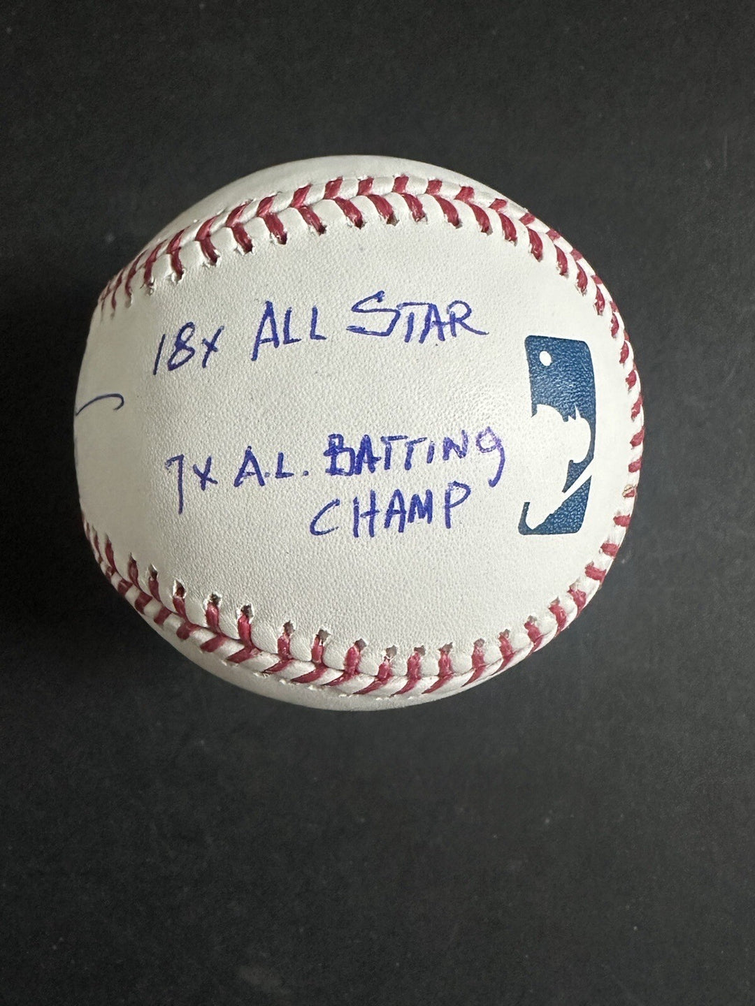 Rod Carew Signed Career 6  STAT Mlb Baseball Mint Hof Mvp Roy Twins Psa ITP Coa