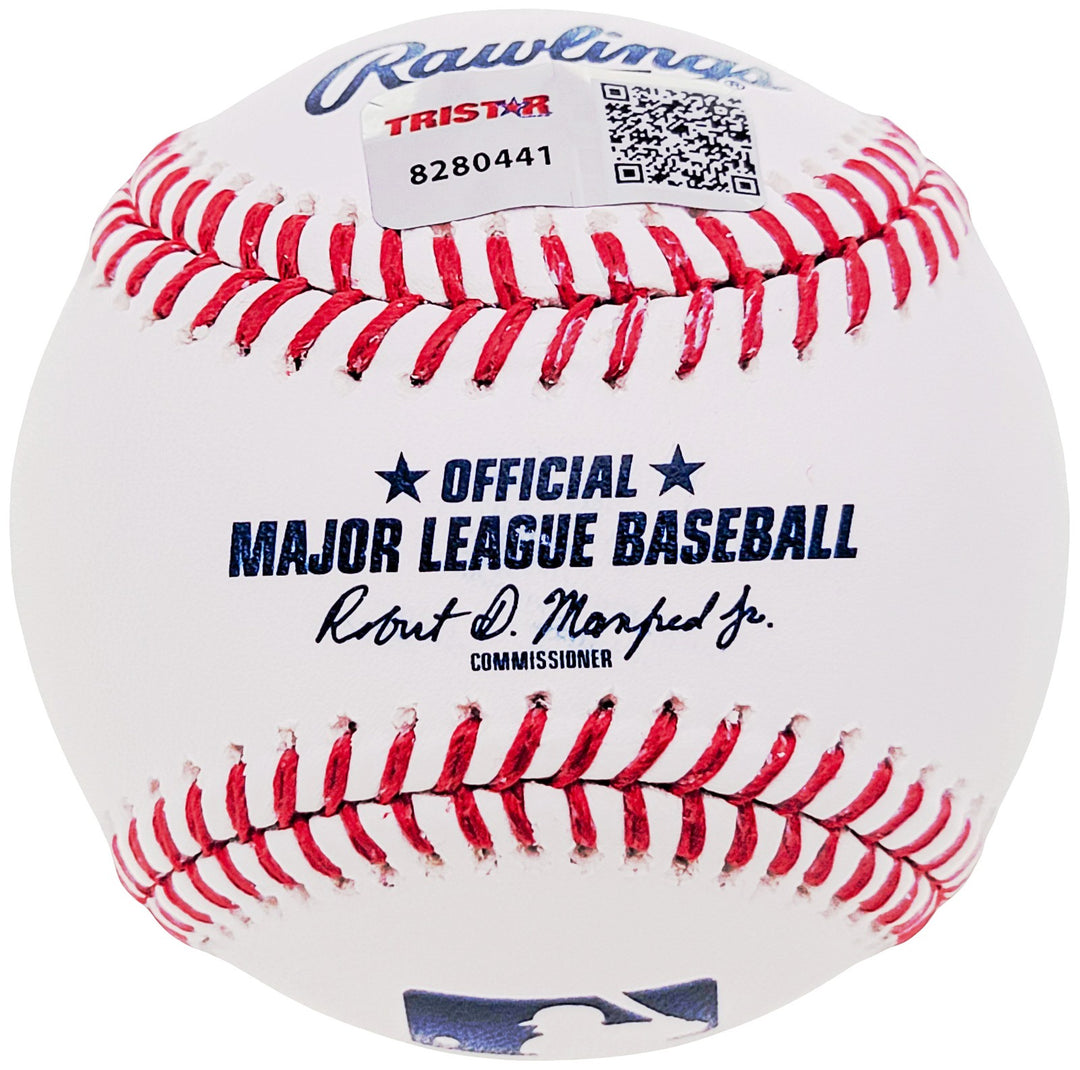 Ken Griffey Sr. Signed MLB Baseball Cincinnati Reds "Big Red Machine" Tristar