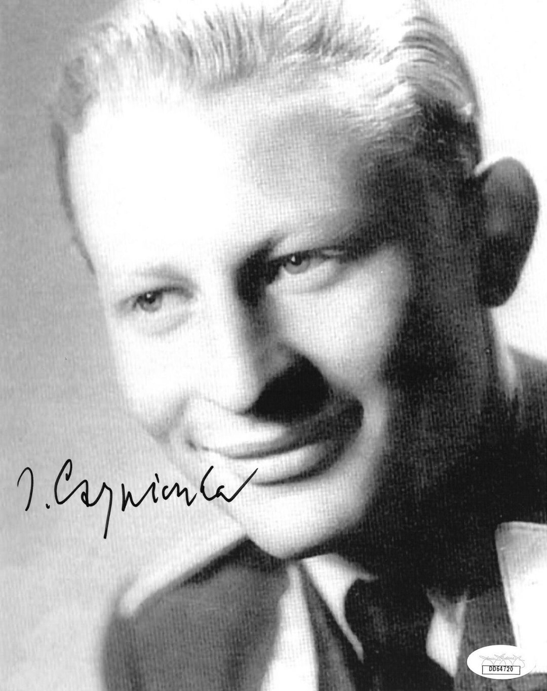 Jorg Czypionka signed WWII German ME-262 Luftwaffe Pilot 8x10 Photo- JSA Holo