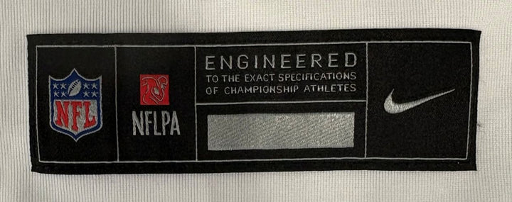 Sam LaPorta Signed Detroit Lions White Nike Game Replica Jersey BAS ITP