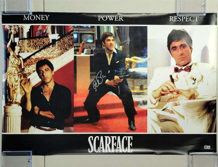 Al Pacino signed Scarface 24x36 poster autograph Tony Montana (B) ~ Beckett BAS