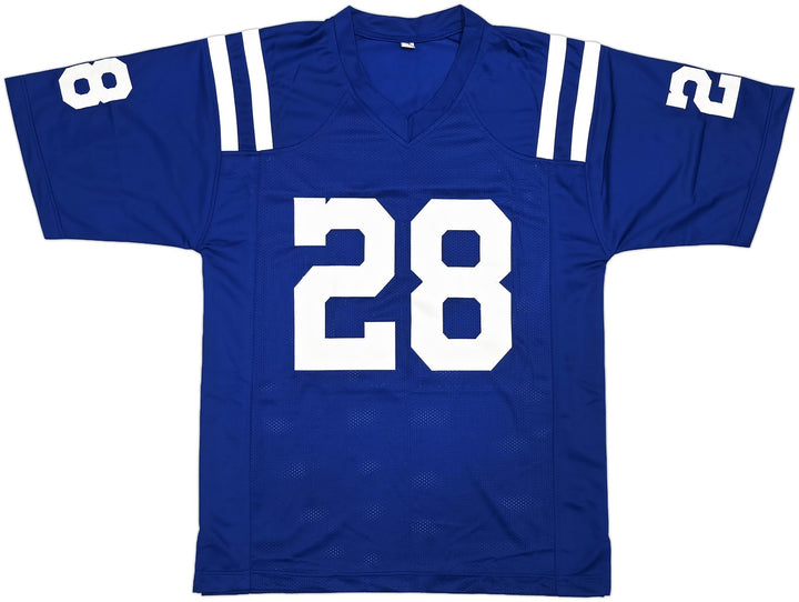Indianapolis Colts Jonathan Taylor Autographed Blue Jersey Beckett Witness