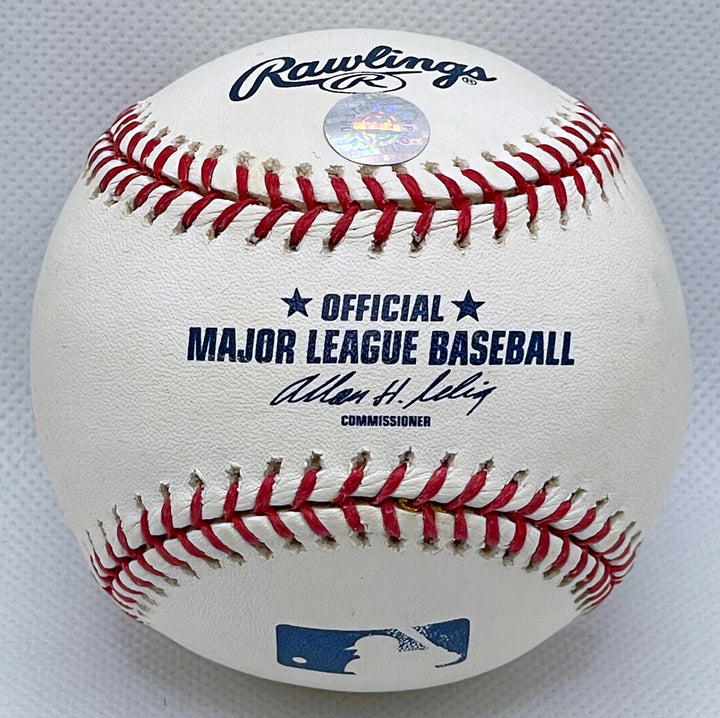 JOE CHARBONEAU SIGNED CLEVELAND INDIANS 1980 ROY RAWLINGS OFFICIAL MLB BASEBALL