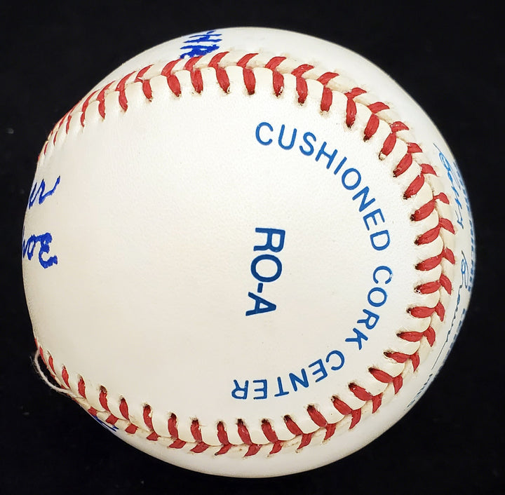 Joe Hauser Signed Official AL Baseball Baltimore Orioles "Unser Choe" PSA/DNA