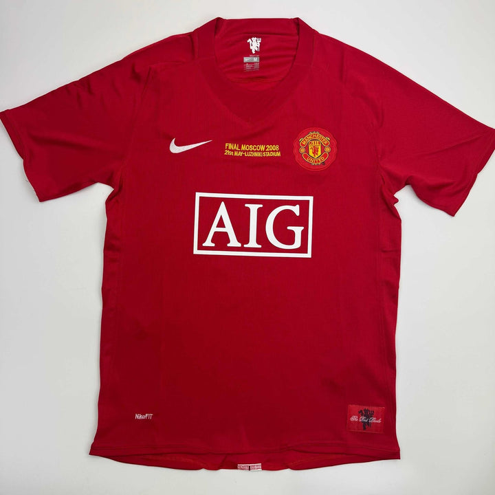 Autographed/Signed Ryan Giggs Manchester United Red Jersey Beckett BAS COA
